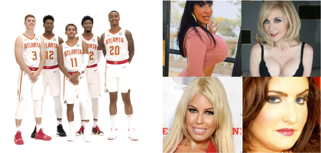 Comparing The Atlanta Hawks Roster To Porn Stars