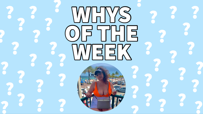 Whys of the Week ( Part 3)