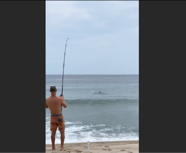 This Dude Goes From Crushing Beers To Crushing A Great White