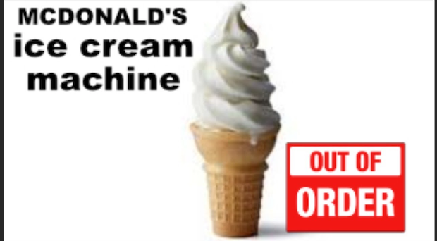 The Real Reason Why McDonald’s Ice Cream Machines Are Always Broken