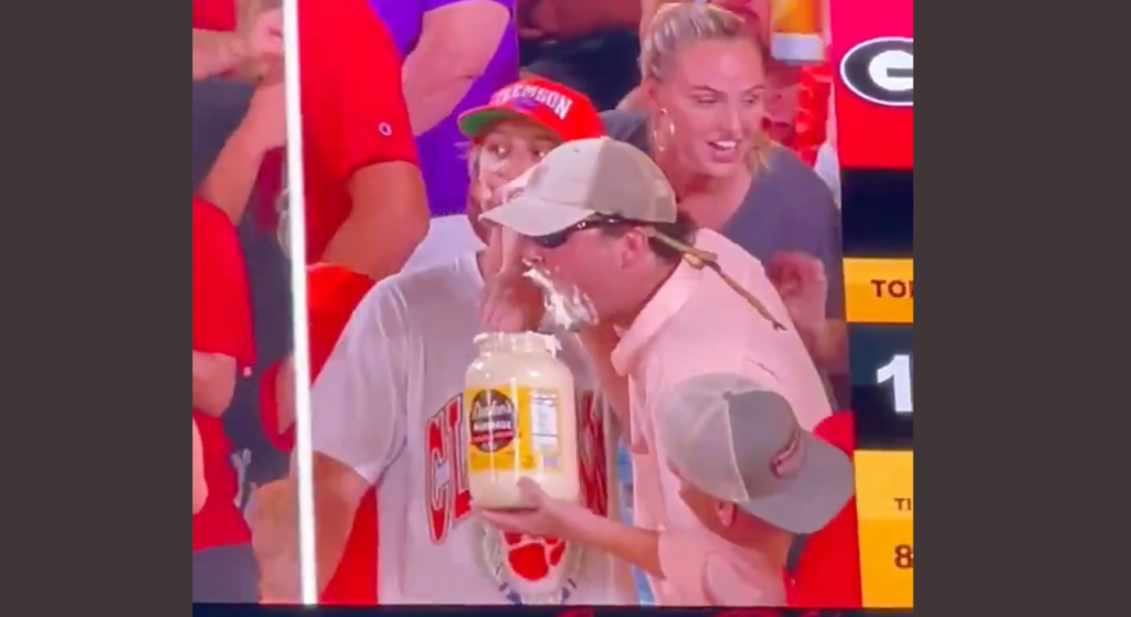 TFM MVP Of Week One Of College Football:  The 74,866 People Who Didn’t Eat An Entire Jug Of Mayo