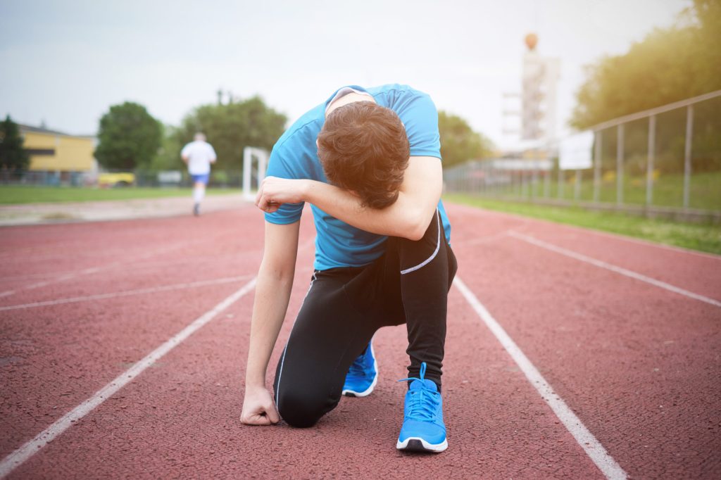 Italian Decathlete Flashes Crowd During Race?