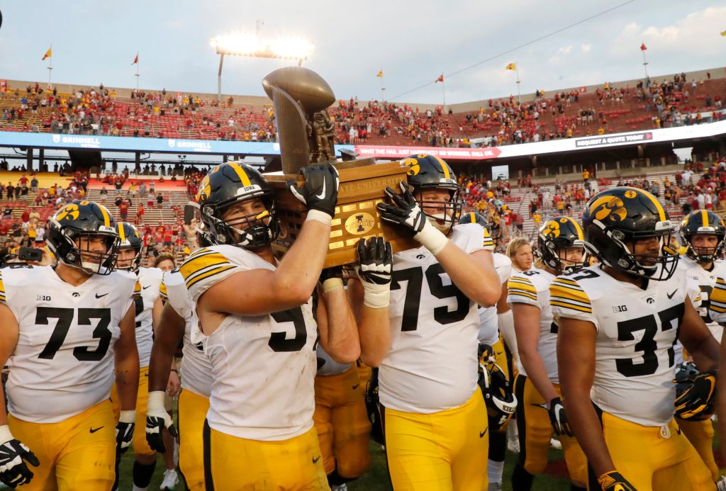 Bet $5 On Iowa vs. Iowa State & Get $200 Back Instantly