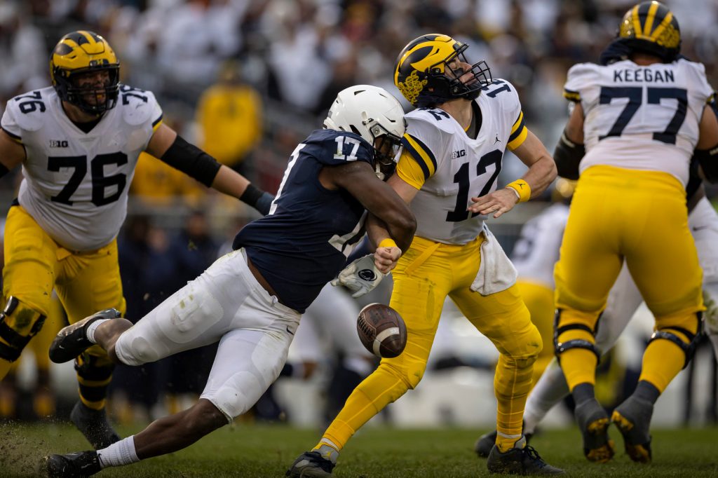 Get 2 Risk Free Bets Up To $2,000 On Michigan vs. Penn State With PointsBet