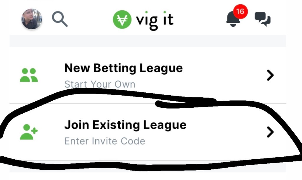 Join My Vig-It League To Win $250