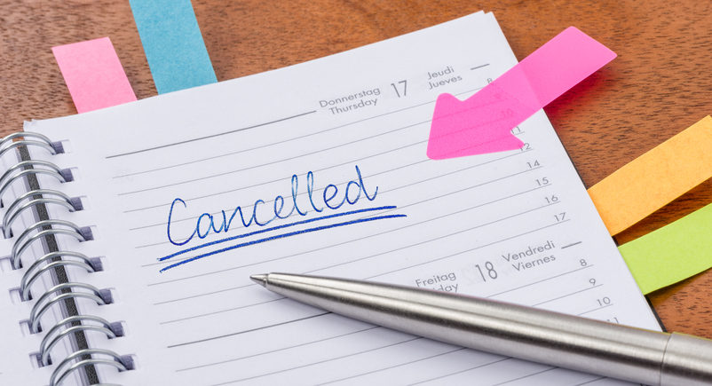 Six Great Excuses To Cancel Plans