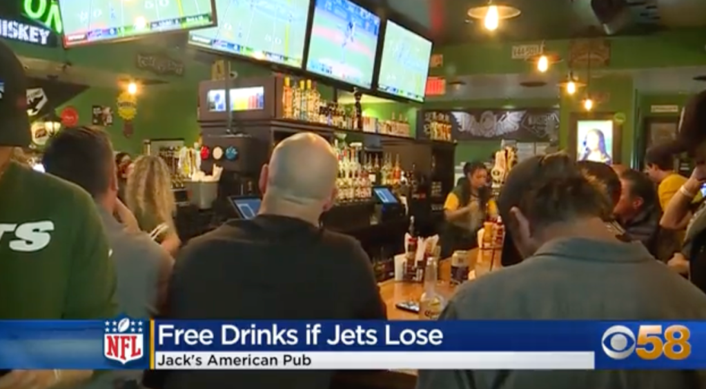 “Free Beer” For Packers Fans If Jets Lost, Except They Didn’t