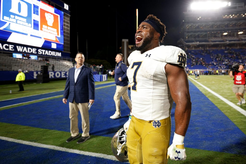 Bet $50 On the Notre Dame vs. Louisville and Get $250 in Bonus Bets